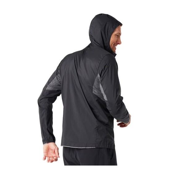 Smartwool Men's Merino Sport Ultra Light Zippered Hoodie Black XL New W/Tags - Picture 2 of 16